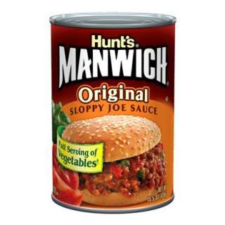 Hunts Manwich Sloppy Joe Sauce Original 15.5oz.Opens in a new window