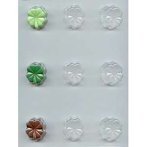  Bite Size Four Leaf Clover Candy Mold