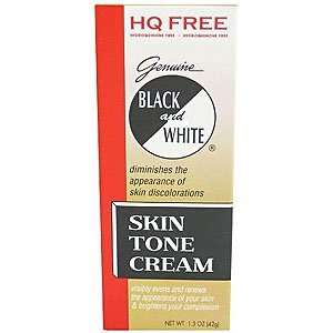  BLACK & WHITE Skin Tone Cream HQ Free 1.5 oz Health 