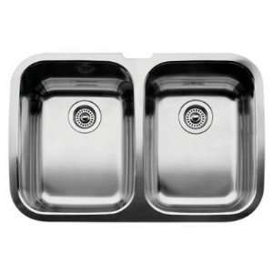  Blanco 440207 32 S. Steel Equal Double Bowl Sink: Home 
