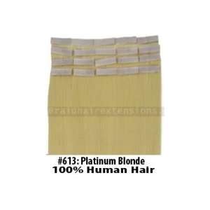  Platinum Blonde Tape In Hair Extensions Beauty