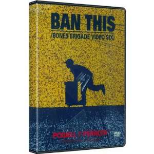  Bones Brigade Powell Ban This Skateboard DVD Sports 