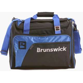  Brunswick Flash Royal/Black 2 Ball Bowling Bag