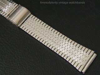 NOS DeLUXE 18mm Stainless Steel JB Champion Watch Band  