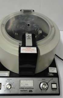Clay Adams Dynac II Centrifuge w/ 6 Place Rotor Benchtop Tabletop Used 