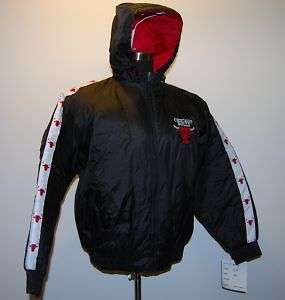 NBA CHICAGO BULLS MID WEIGHT HOODED JACKET MSRP $59.99  