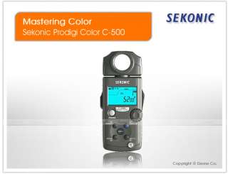 Sekonic Prodigi Color C500 C 500 Color Meter #Q008  