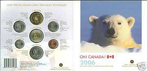 2006 Oh Canada 7 Coin Gift Set Royal Canadian Mint `06  