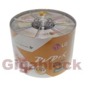    100pcs LG Brand DVD+R 16x 120min Disc for Copy Electronics