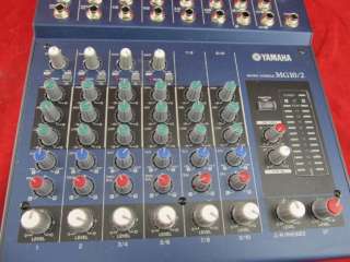 You are viewing a used Yamaha MG10/2 Mixing Console Audio Mixer