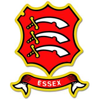Essex County Cricket club bumper sticker decal 3 x 5  