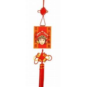  3D Chinese Opera Character Face Wall Hanging