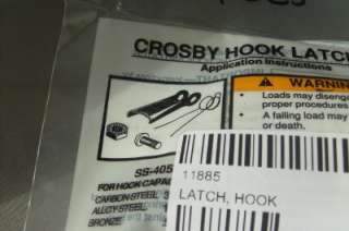 Crosby Hook Latch Kit # SS4055  