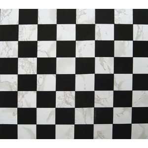 Checkered Black White Contact Paper 