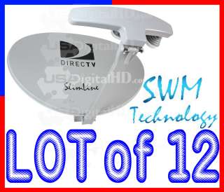 DIRECT DIRECTV DTV SWM5 SATELLITE SLIMLINE DISH 5 LNB 185463000757 