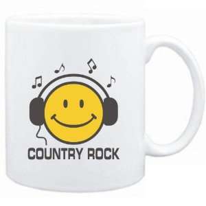  Mug White  Country Rock   Smiley Music Sports 