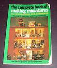 THE COMPLETE BOOK of MAKING MINIATURES for DOLLHOUSES  