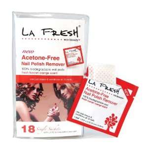  La Fresh Eco Beauty Acetone Free Nail Polish Remover Pads 