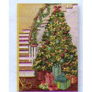   Boxed Cards PX 5697 Christmas Tree Staircase Design 