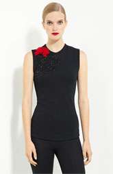Donna Karan Collection Embellished Knit Top Was: $1,295.00 Now: $514 