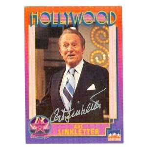 Art Linkletter Autographed/Hand Signed Hollywood Walk of Fame trading 