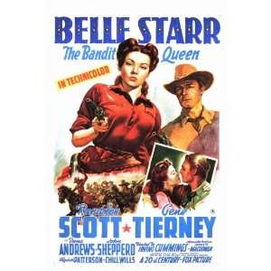  Belle Starr Movie Poster (11 x 17 Inches   28cm x 44cm 