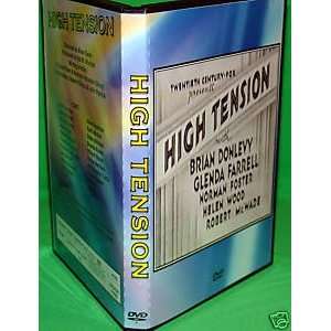  HIGH TENSION   DVD   Brian Donlevy, Glenda Farrell 