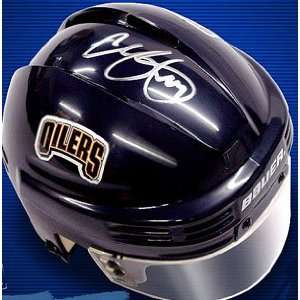 Chris Pronger Memorabilia Signed Hockey Mini Helmet