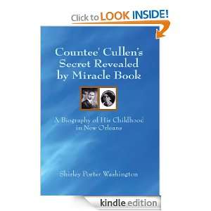 Countee Cullens Secret Revealed by Miracle Book A Biography of His 