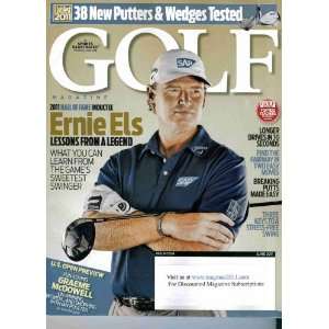   GOLF Magazine (6/110 ERNIE ELS Lessons From a Legend Books