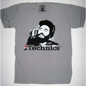  Technics Records Fidel Castro Chaser Tee Shirt Small 