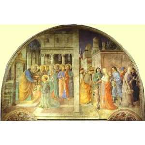  Hand Made Oil Reproduction   Fra Angelico   40 x 26 inches 