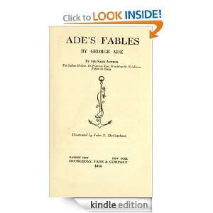 Ades Fable (Annotated) GEORGE ADE  Kindle Store