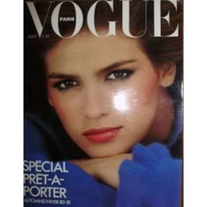    Vogue Paris Magazine, August 1980 (GIA CARANGI COVER): Books