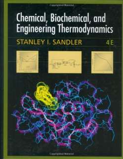 Chemical, Biochemical, and Engineering ThermodynamicsBooks