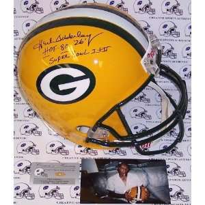  Herb Adderley Autographed Helmet   Full Size Sports 