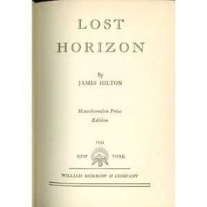  Lost Horizon. Signed copy James Hilton Books