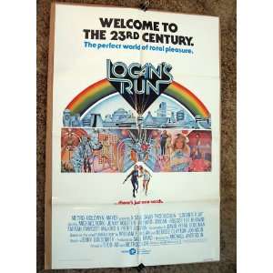  Logans Run   Jenny Agutter   Original Movie Poster   27 x 
