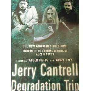  Music   Rock Posters Jerry Cantrell   Degradation Trip 