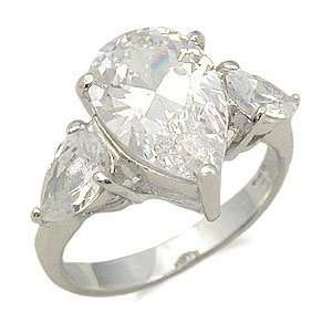 Jessica Simpson Replica Engagement CZ Ring