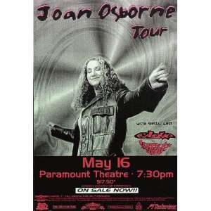 Joan Osborne Denver Original Concert Poster 1996