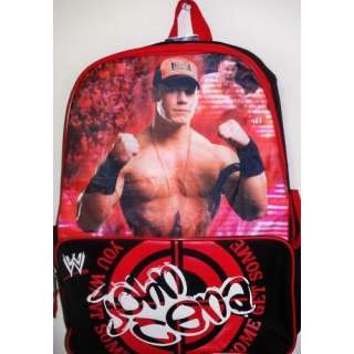 John Cena Wrestling WWE Bookbag Backpack