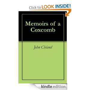 Memoirs of a Coxcomb John Cleland  Kindle Store