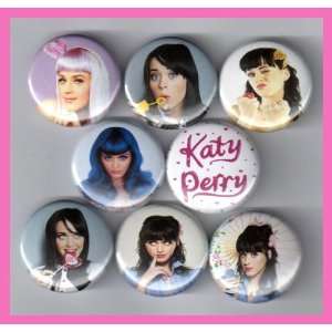 Katy Perry Set of 8   1 Inch Magnets