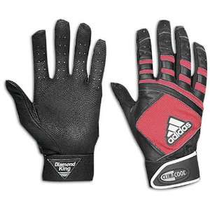  adidas Diamond King II Batting Glove ( sz. XXL, Red/Black 