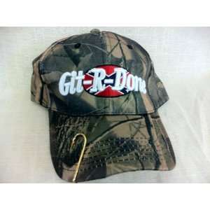  Git R Done Larry the Cable Guy Camo Hat Cap W/ Hook One 