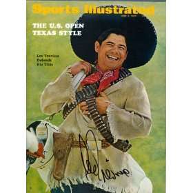  Lee Trevino Autographed Sports Illustrted Magazine Sports 