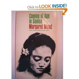 coming of age in samoa margaret mead  Books