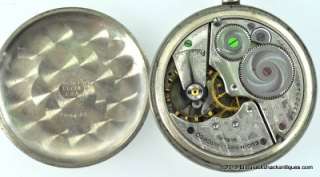 1920 Elgin Pocket Watch 16s Illinois Solid Nickel Case For Repair 