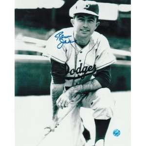  Randy Jackson Brooklyn Dodgers Autographed/Hand Signed 